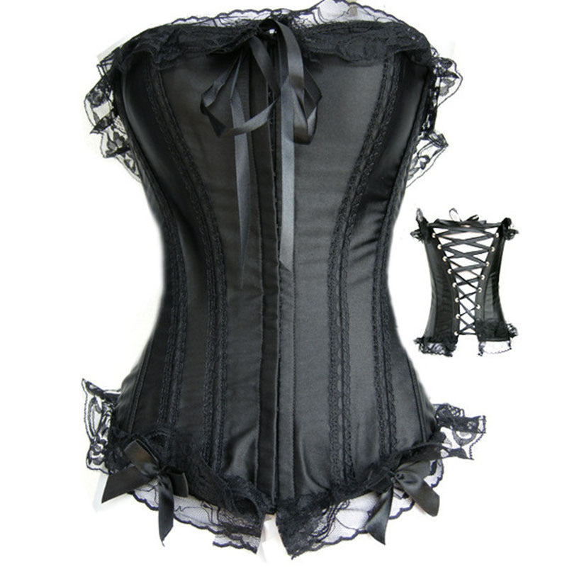 Sexy Black Ding Lace Corset Corset - Maramalive™