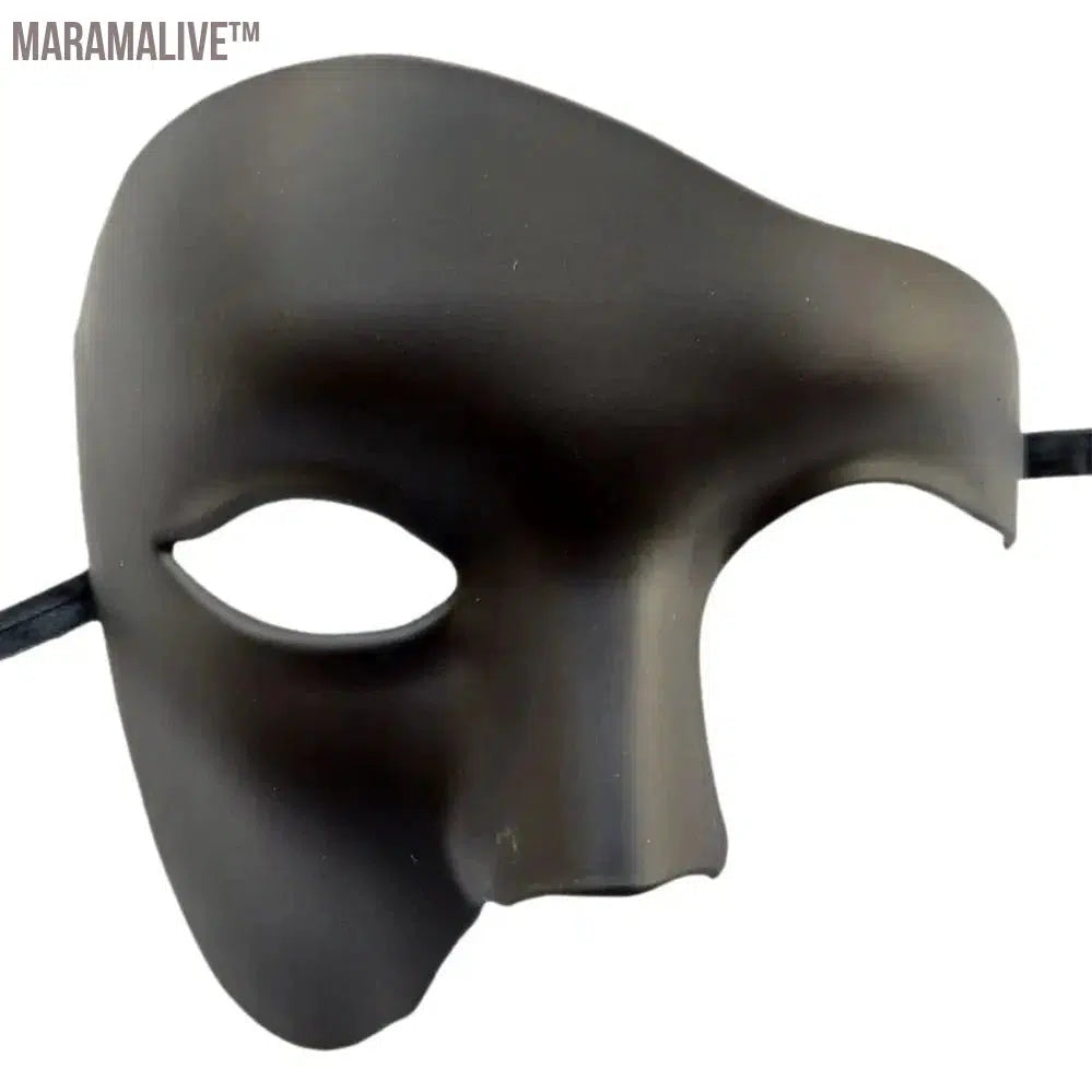 1PC Creative Phantom Masquerade Cosplay Mask Plastic Half Face Mask for Men Women Carnival Party Costume Props