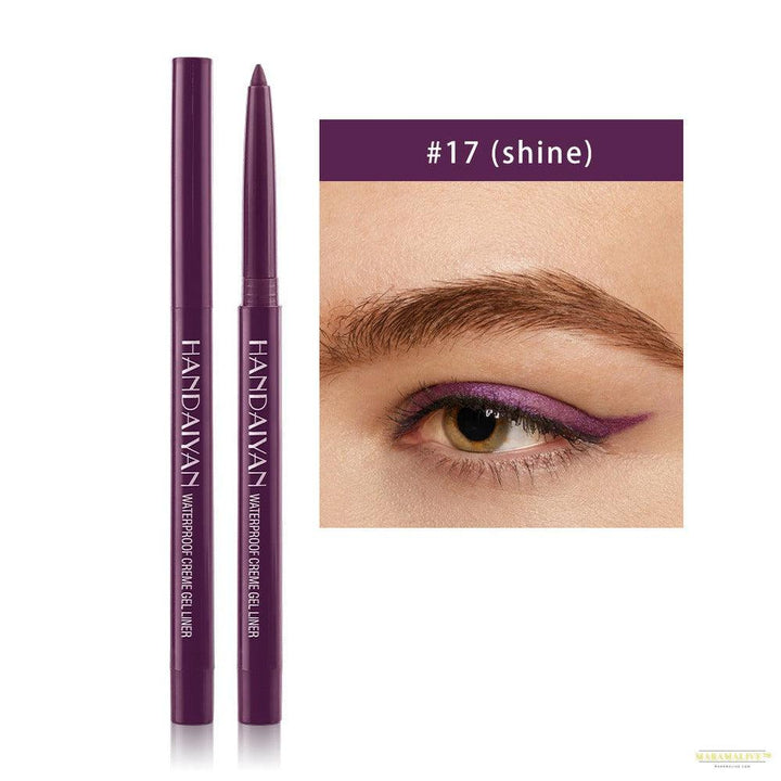 20 Color Cat Eye Makeup Neon Liquid Eyeliner - Long-lasting, Waterproof Liner Pencil for Dramatic Eye Looks