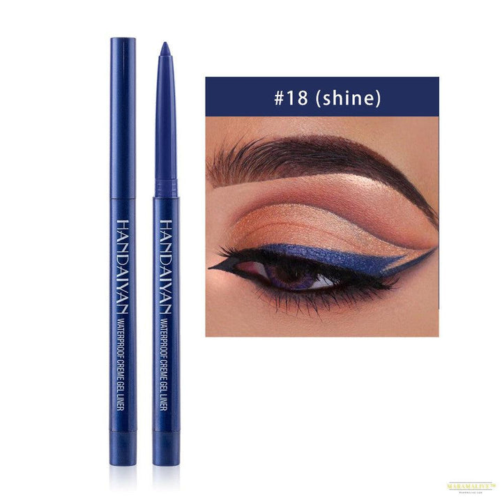 20 Color Cat Eye Makeup Neon Liquid Eyeliner - Long-lasting, Waterproof Liner Pencil for Dramatic Eye Looks