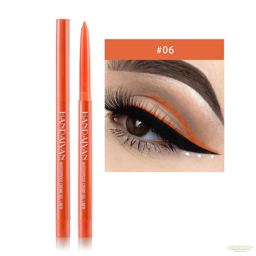 20 Color Cat Eye Makeup Neon Liquid Eyeliner - Long-lasting, Waterproof Liner Pencil for Dramatic Eye Looks