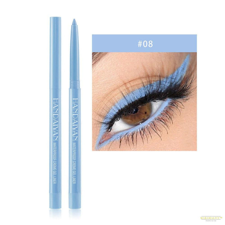 20 Color Cat Eye Makeup Neon Liquid Eyeliner - Long-lasting, Waterproof Liner Pencil for Dramatic Eye Looks