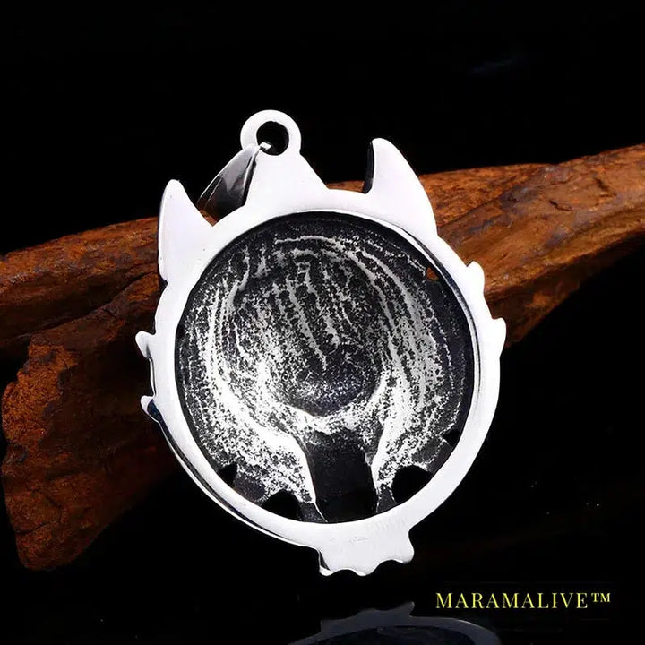 316L stainless steel Viking Wolf Amulet Men's Pendant Necklace Punk Animals Navis High Quality Jewelry