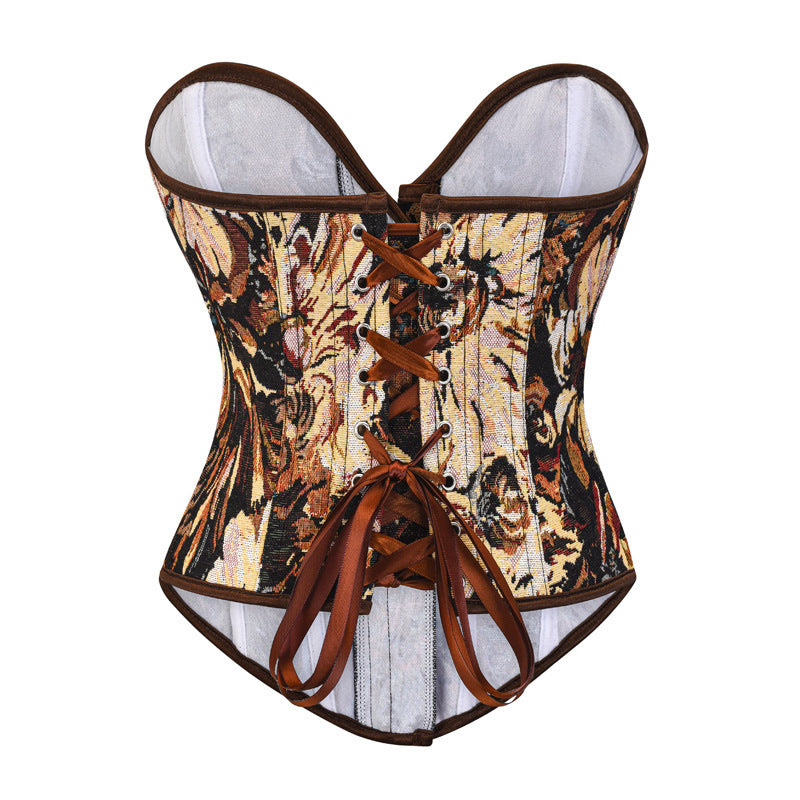 Court-style Corset Belly-contracting Chest-supporting Corset - Maramalive™