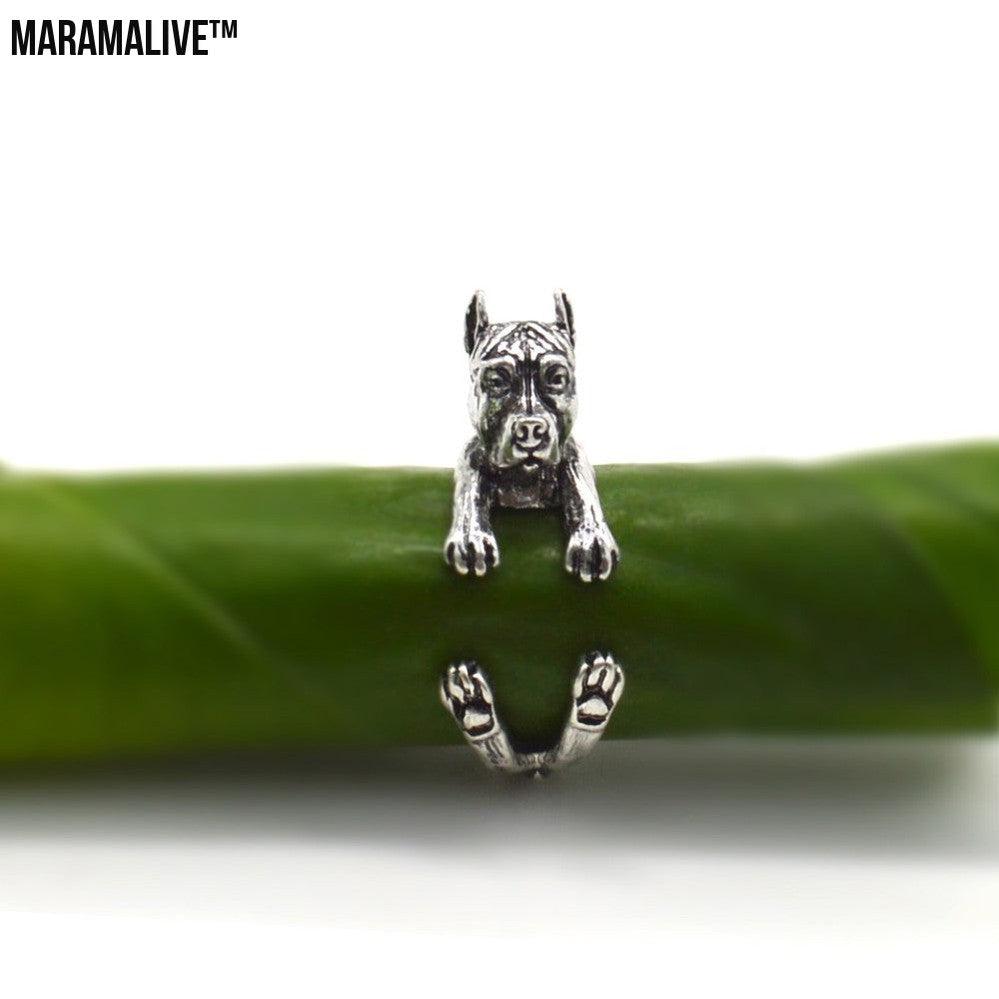 Adjustable Cute Dog Fashion Animal Ring