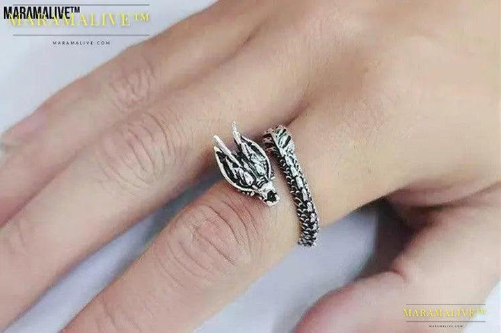 Awesome Style Retro Dragon Ring