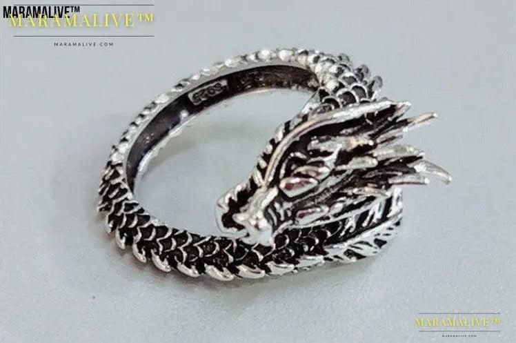 Awesome Style Retro Dragon Ring