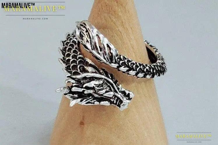 Awesome Style Retro Dragon Ring