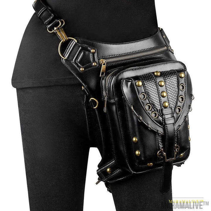 Chain Bag Female Small Bag Steampunk Retro Locomotive Bag Lady Shoulder Messenger Bag Female Waist