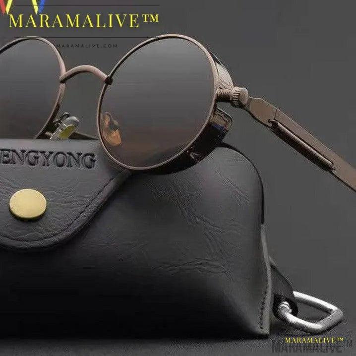 Classic Gothic Steampunk Sunglasses Polarized Men Women