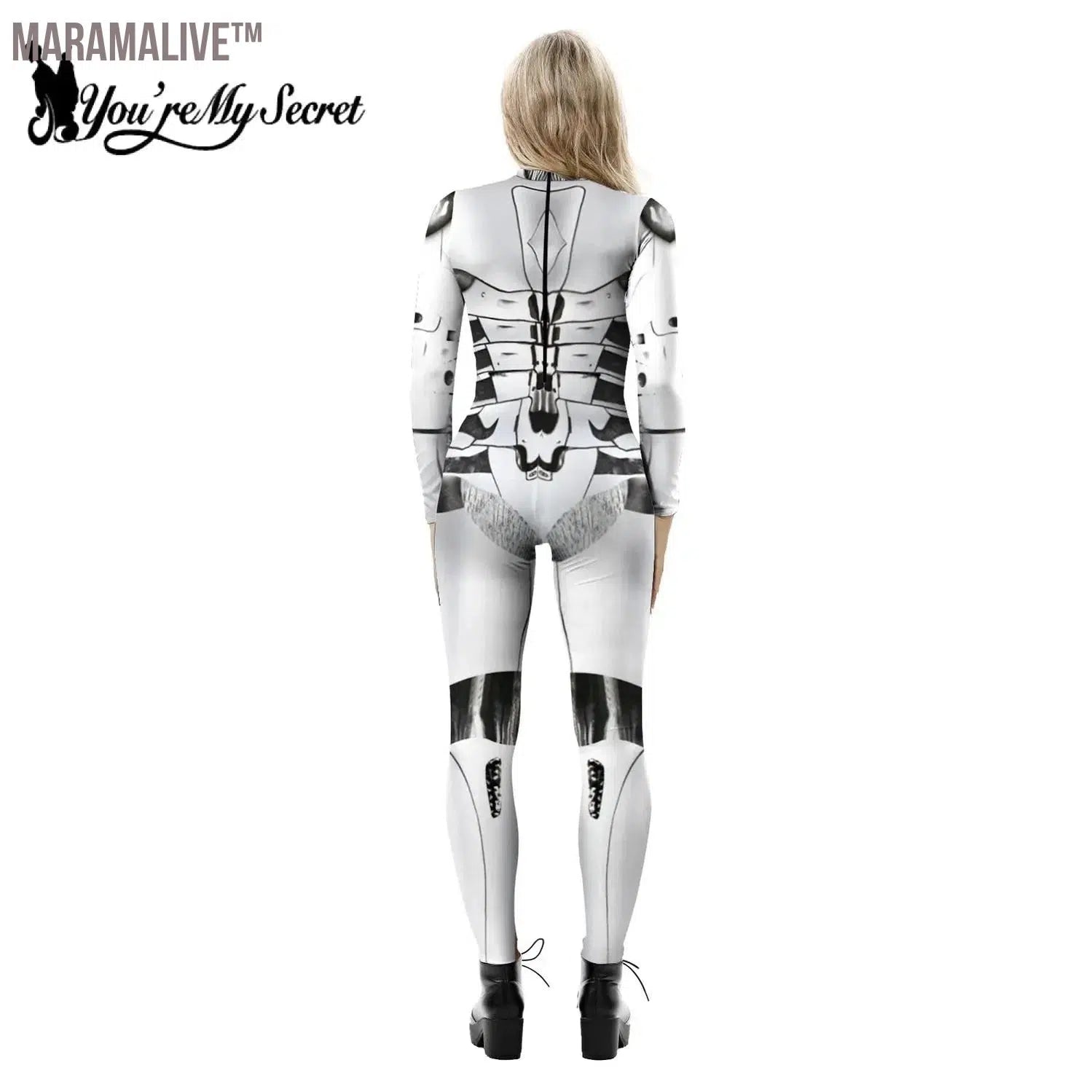 Cosplay Costume New Design Robot Punk Jumpsuit punk Zentai Halloween Bodysuit Adult Carnival Clothing