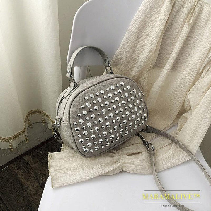 Diamond-Studded Women's Trend Chain Shoulder Bag