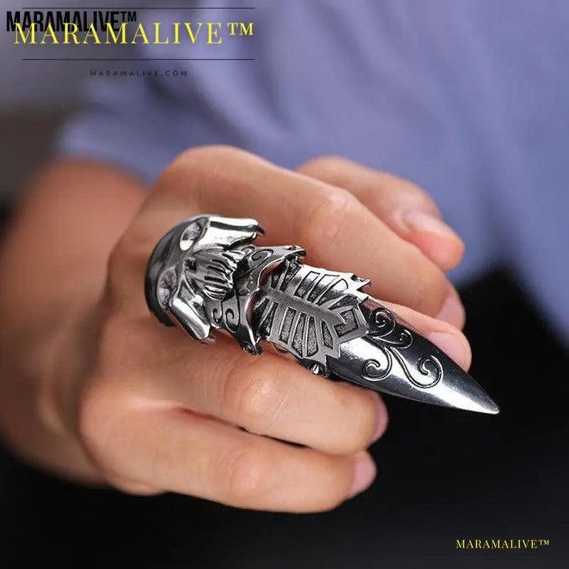 Dragon Ring Alpha Male Punk Street Men's Ring