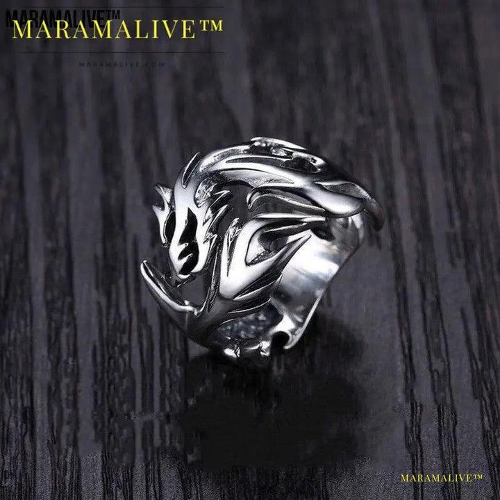 Dragon Silver Ring