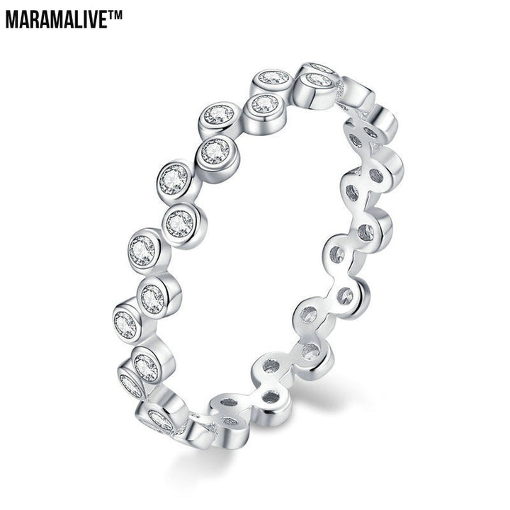 Dream Bubble Ring Sterling Silver Ring Women