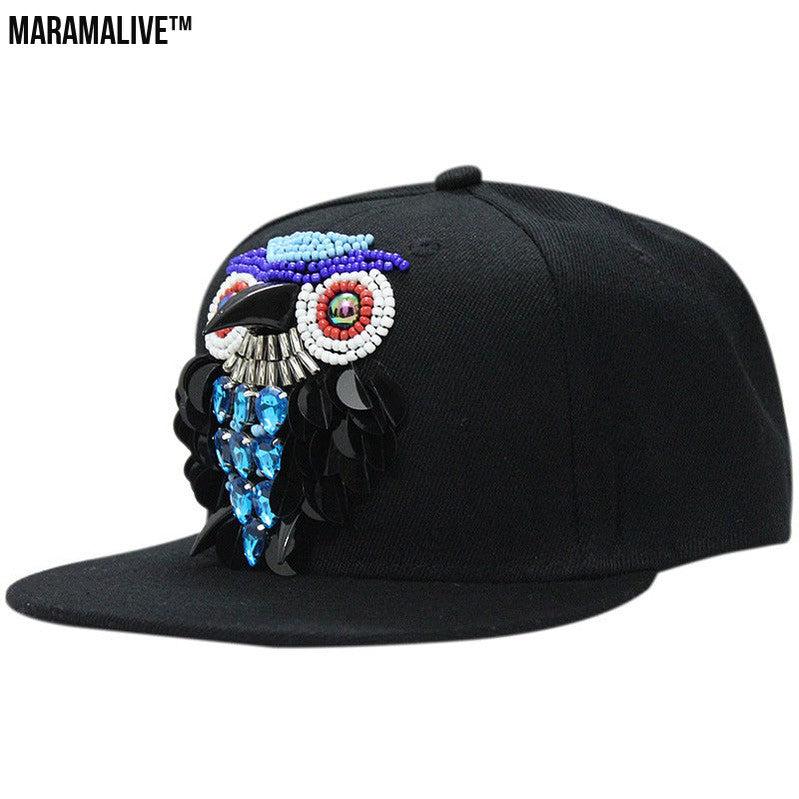 European And American Harajuku Style Hat Nail Cross Skull Rivet