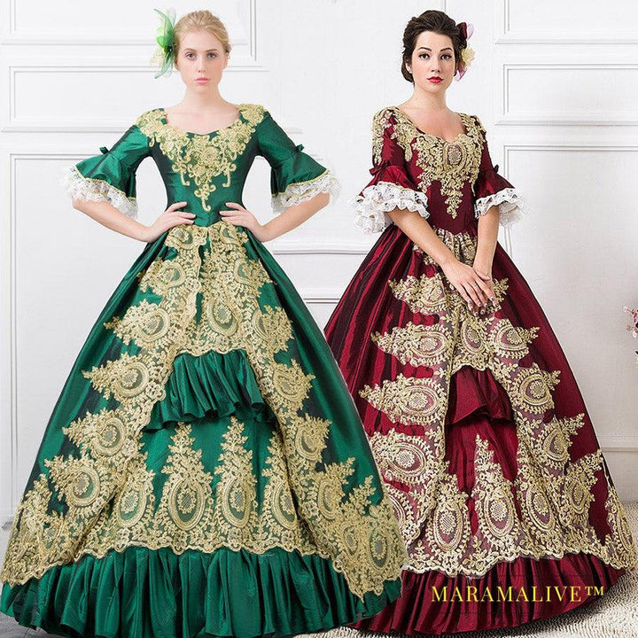 European Style Court Costume Dance Costume