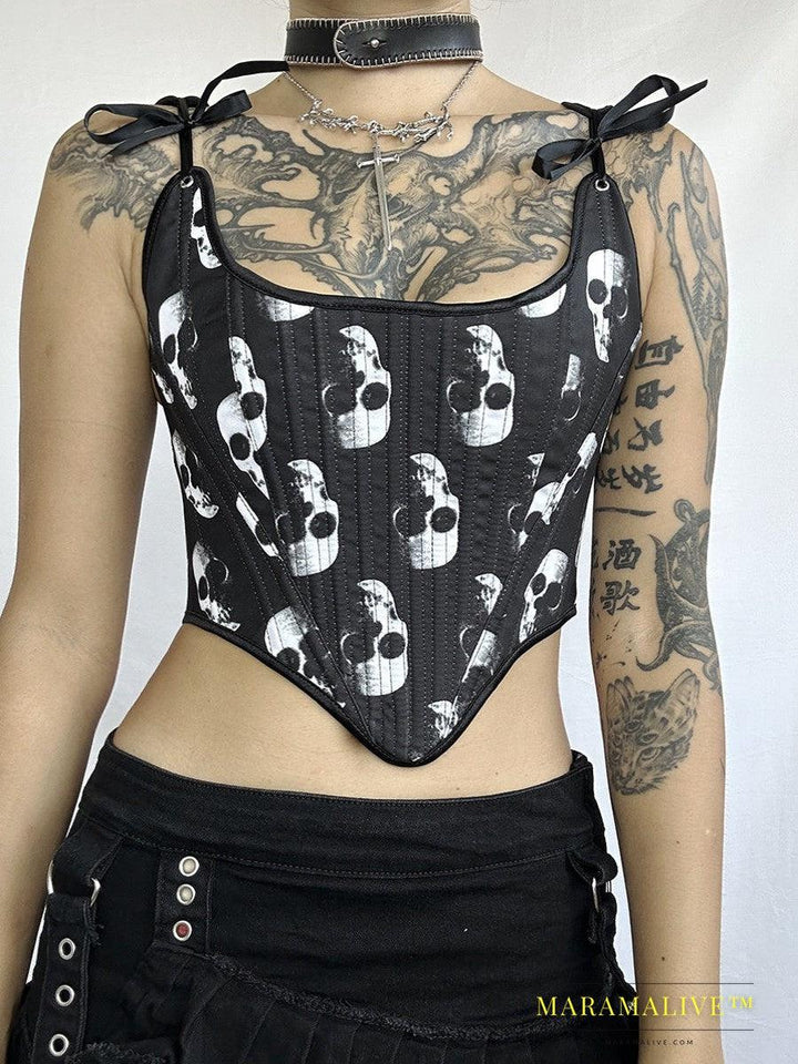 Exclusive Dark Gothic Punk Corset tie Designs Unveiled