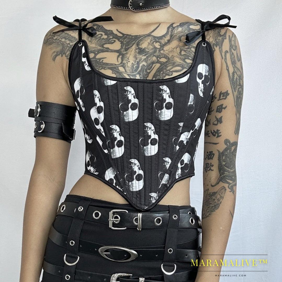 Exclusive Dark Gothic Punk Corset tie Designs Unveiled