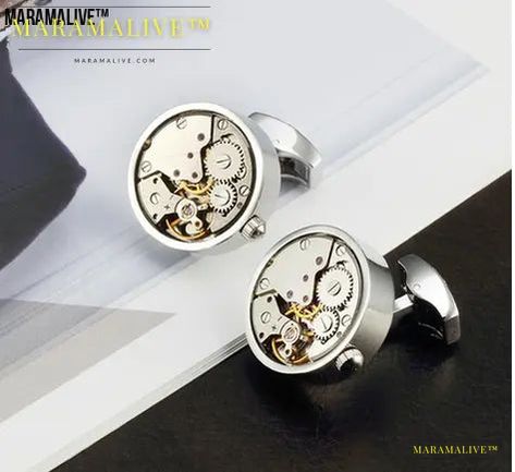 FUNCTIONAL STEAMPUNK CUFFLINKS