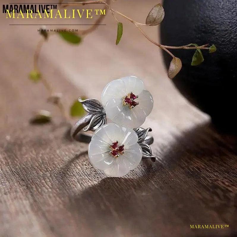 Fashion Antique Flower Women's Ring