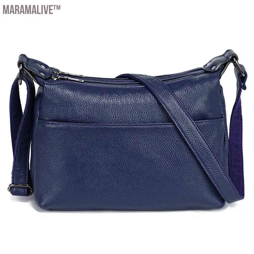 Fashion Purple Women Shoulder Bag High Quality Elegant Lady Crossbody Bags Black Messenger Bag 2024