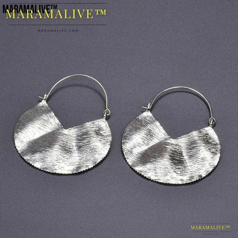 Fashion Retro Female Ornament Earrings Alloy Exaggerated