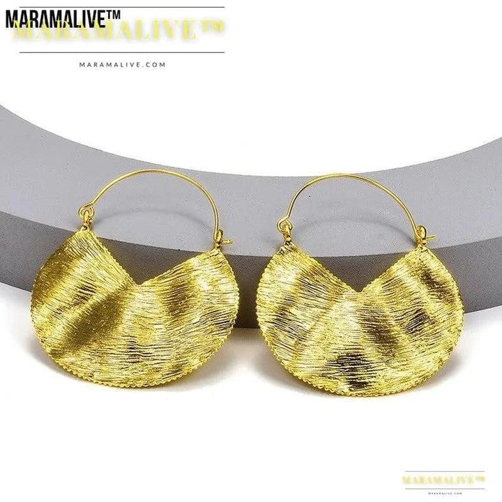 Fashion Retro Female Ornament Earrings Alloy Exaggerated