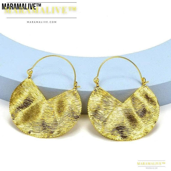 Fashion Retro Female Ornament Earrings Alloy Exaggerated