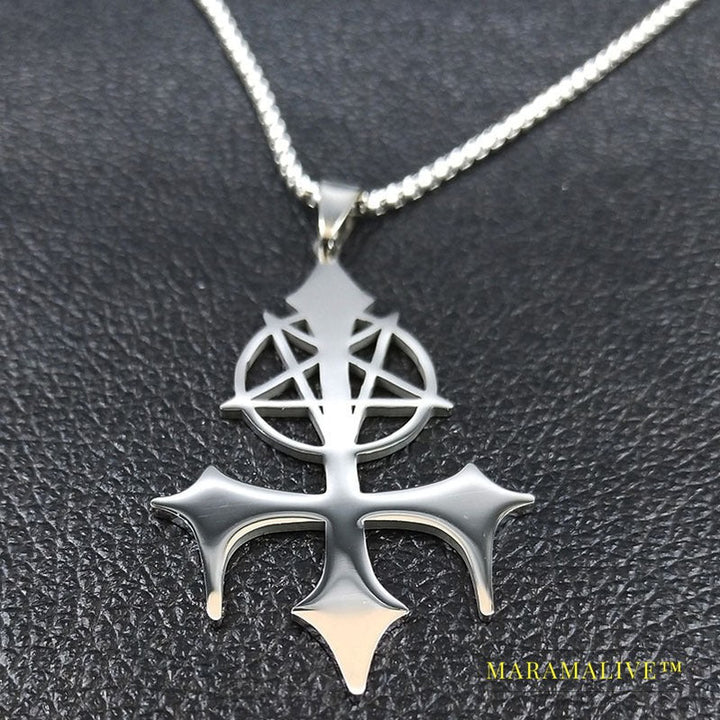 Five-pointed Star Symbol Fashion Gothic Necklace