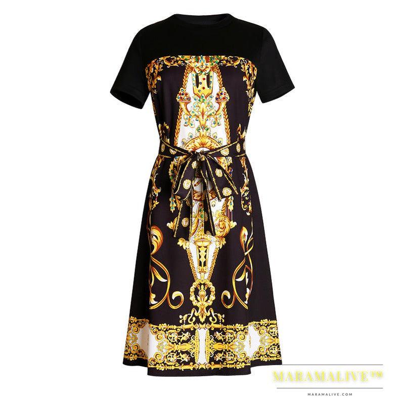 French Retro Palace Print, Heavy Industry Diamond-Studded Bead, Luxurious Ladies Temperament