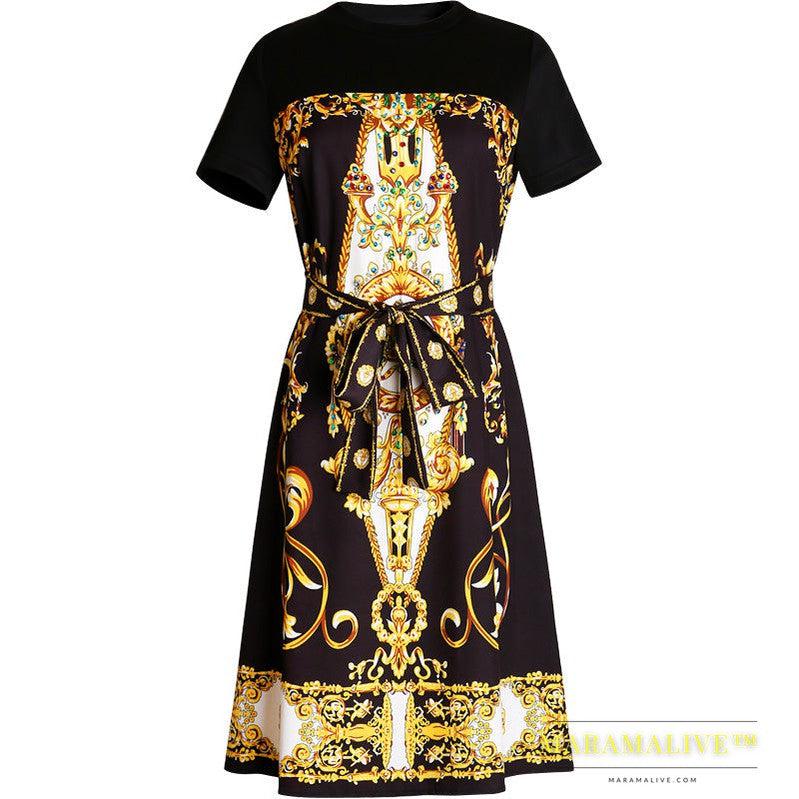 French Retro Palace Print, Heavy Industry Diamond-Studded Bead, Luxurious Ladies Temperament