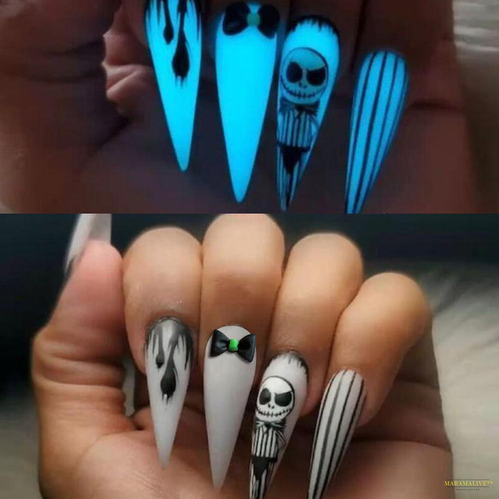 Funny Personality Halloween Wear Nail Tip