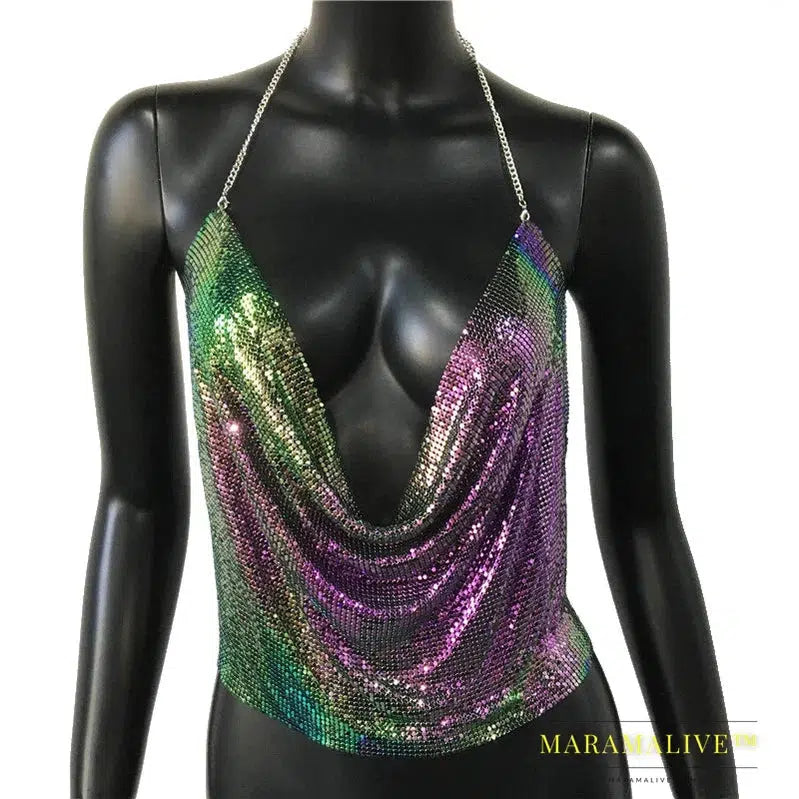 Gorgeous Glittery Crop Tops Perfect to Show Off Your Back