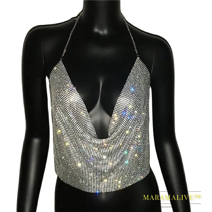 Gorgeous Glittery Crop Tops Perfect to Show Off Your Back