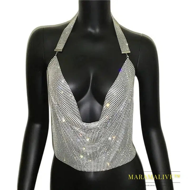 Gorgeous Glittery Crop Tops Perfect to Show Off Your Back