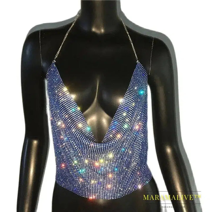 Gorgeous Glittery Crop Tops Perfect to Show Off Your Back