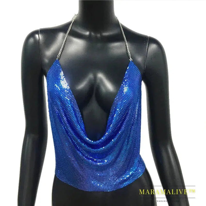 Gorgeous Glittery Crop Tops Perfect to Show Off Your Back