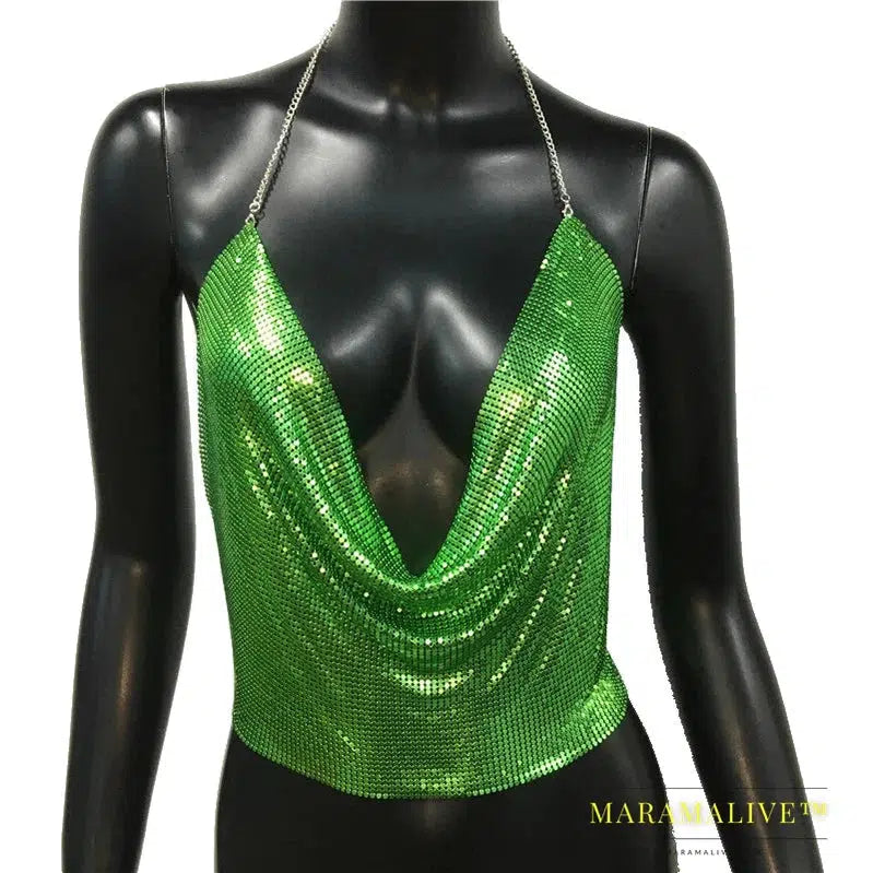 Gorgeous Glittery Crop Tops Perfect to Show Off Your Back