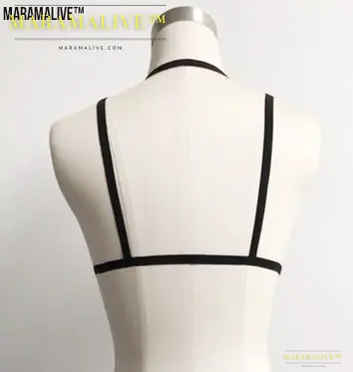 Gothic Body Harness Bra