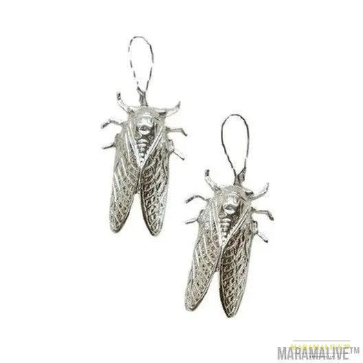 Gothic Cicada Earrings