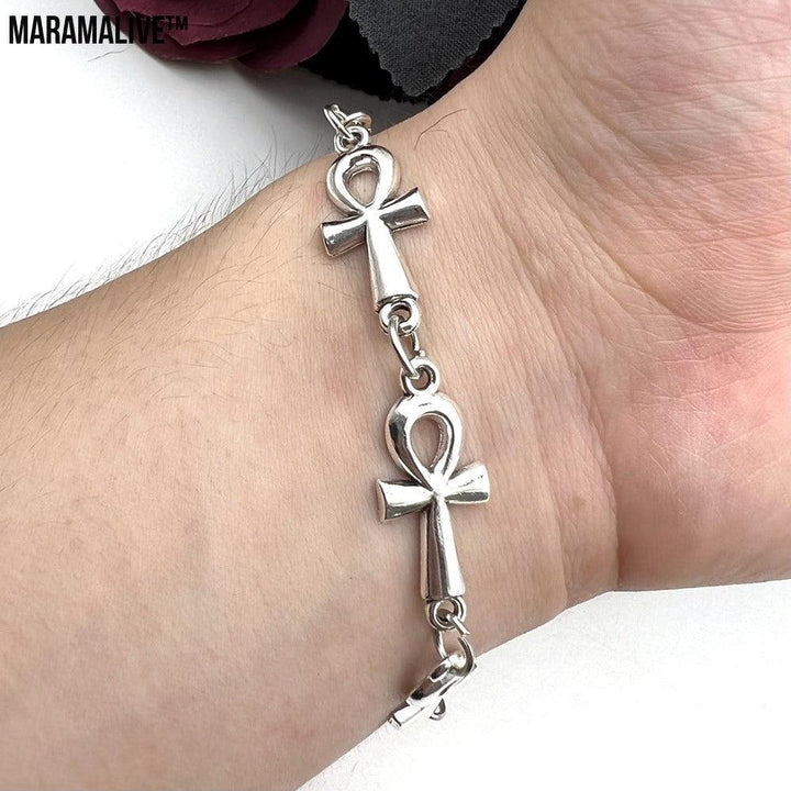 Gothic Cross Bracelet Vampire