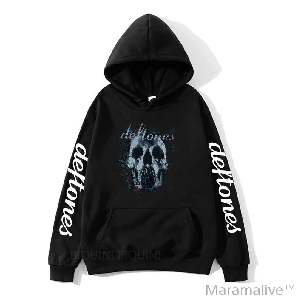 Gothic Punk Style Sweatshirts: Edgy Black Dark Fashion