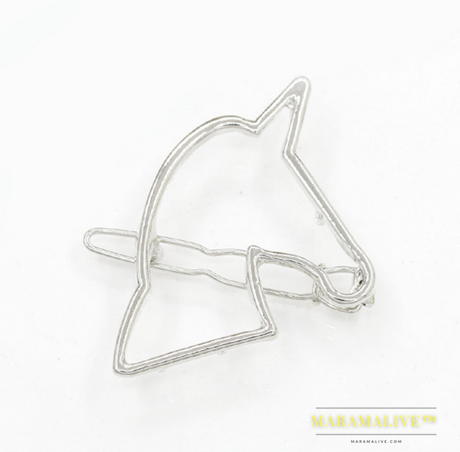 Hairpins Triangle Moon Hair Pin Jewelry