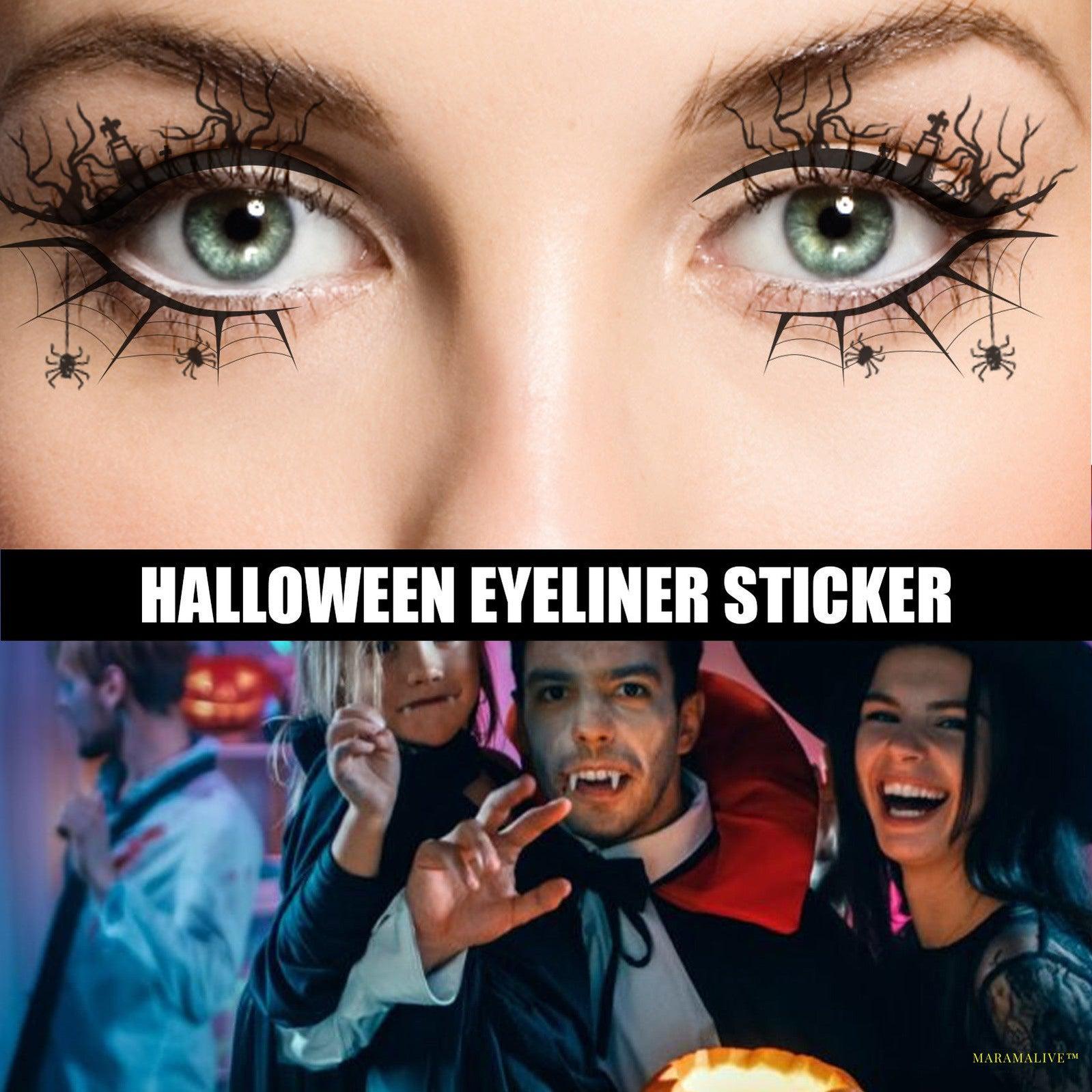 Halloween Eyeliner Stickers Party Makeup Tools