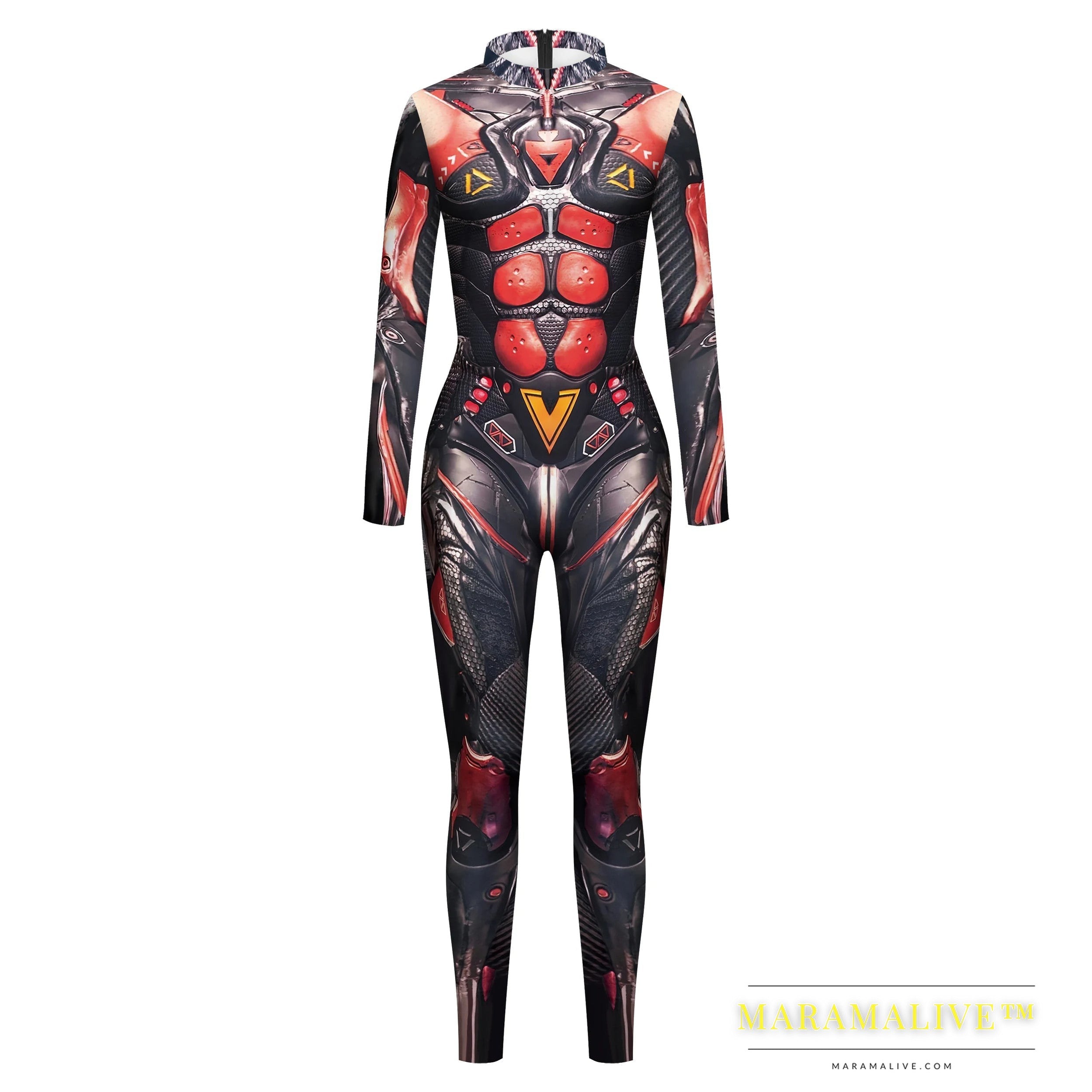 Halloween New Tights 3D Digital Printing Cosplay One-piece Play Costume