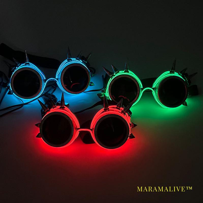 Halloween Retro Steampunk Glasses