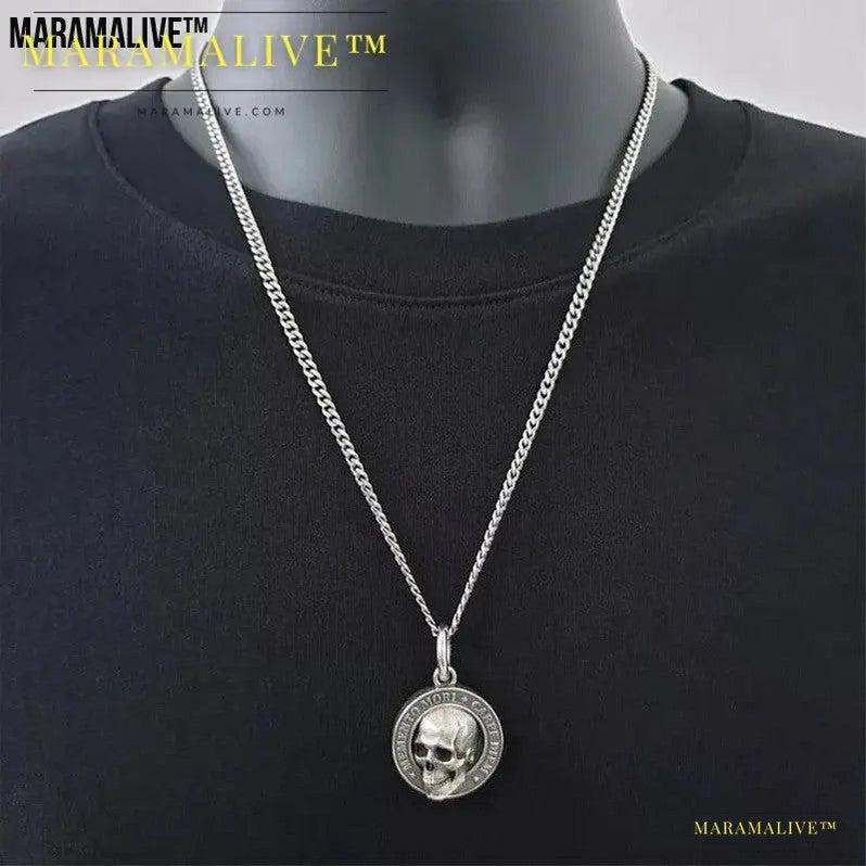 Halloween Skull Necklace Personality