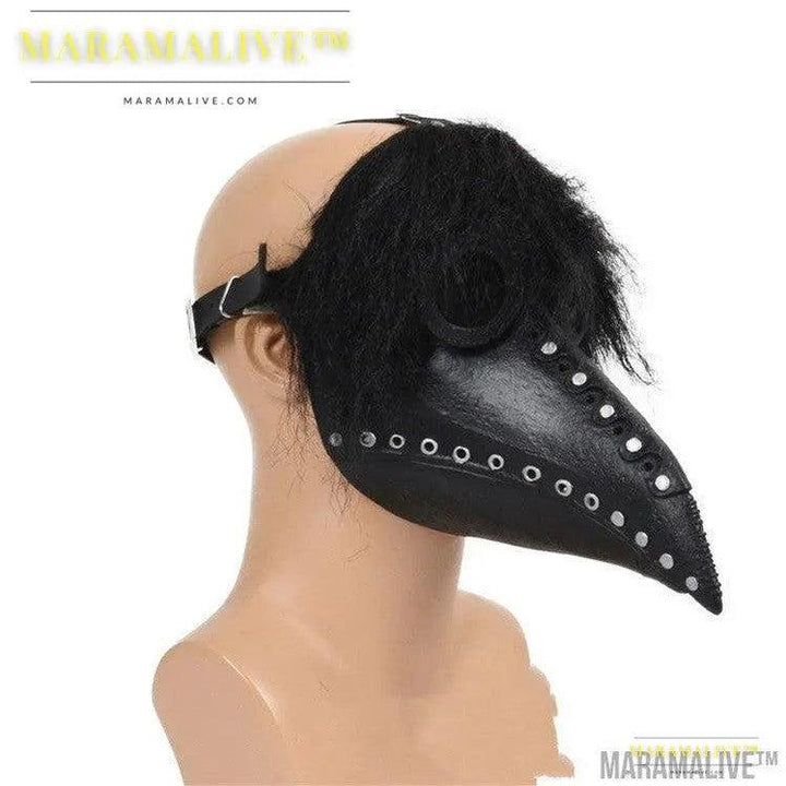 Halloween Steampunk Plague Doctor Beak Mask