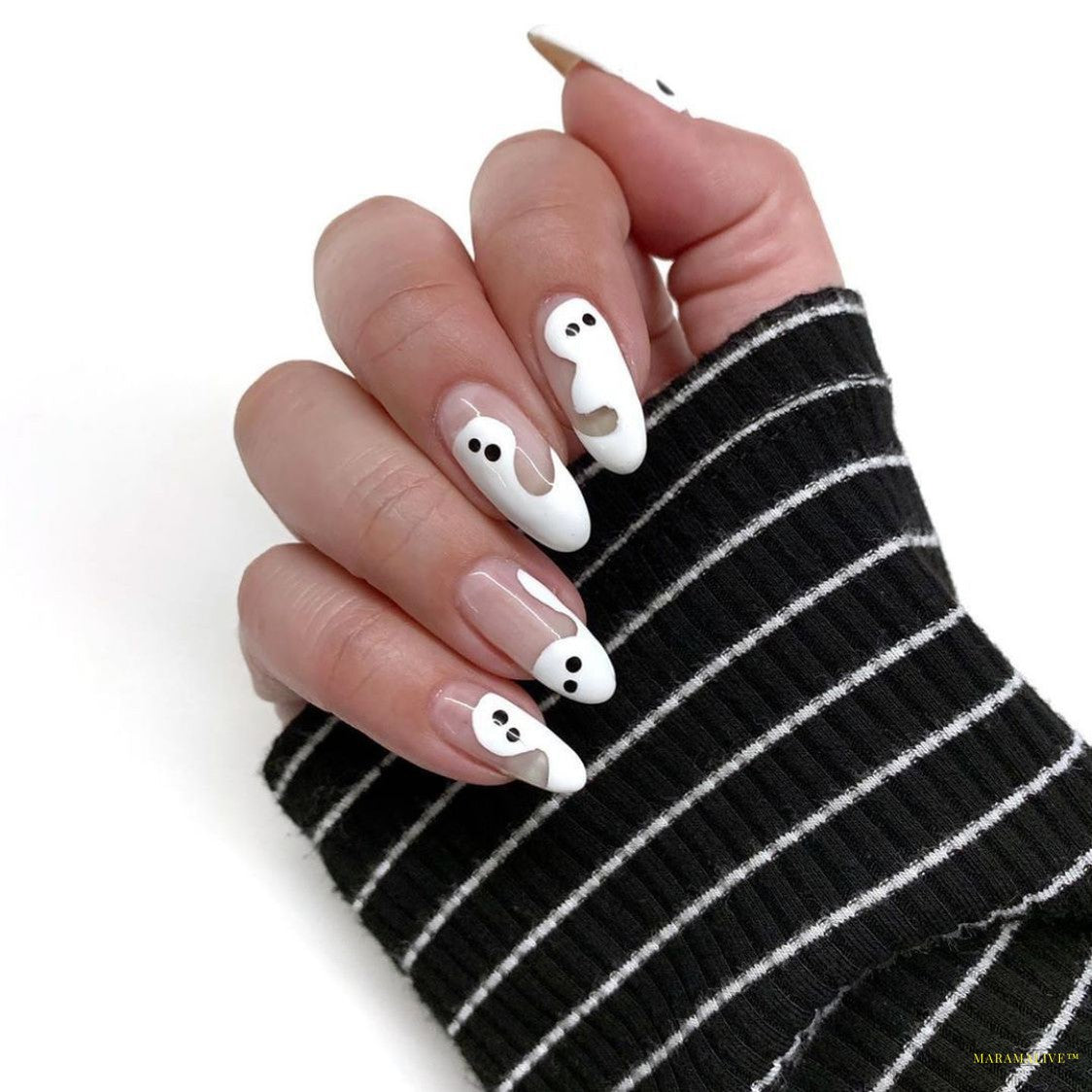 Halloween Wear 3D Stereo Nail Shaped Piece